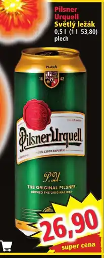 Norma Pilsner Urquell nabídka