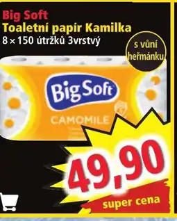 Norma Big Soft Toaletní papír Kamilka nabídka