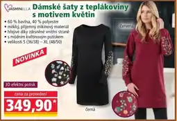 Norma Dámské šaty z teplákoviny s motivem květin nabídka