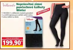 Norma Neprůsvitné zimní punčochové kalhoty Winter nabídka