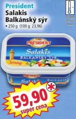 Norma President Salakis Balkánský sýr nabídka