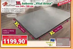 Norma Koberec, Vital Arosa nabídka