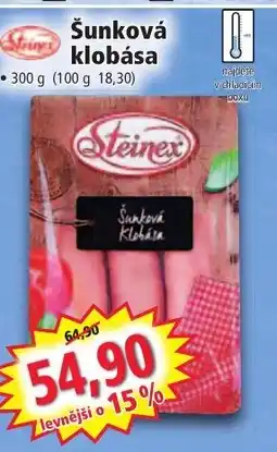 Norma Šunková klobása nabídka