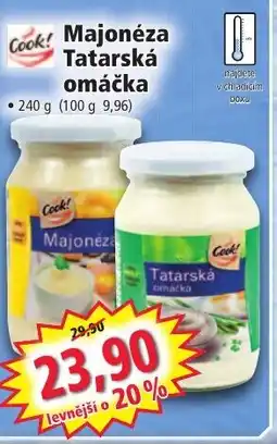 Norma Majonéza Tatarská omáčka nabídka