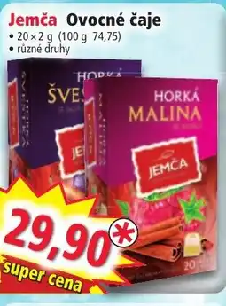 Norma Jemča Ovocné čaje nabídka