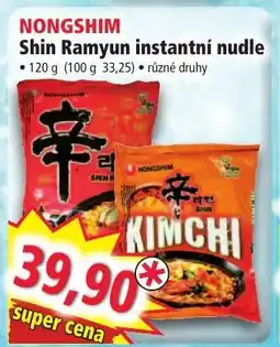 Norma NONGSHIM Shin Ramyun instantní nudle nabídka