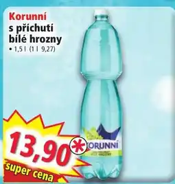 Norma Korunní s příchutí bílé hrozny nabídka