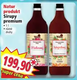 Norma Natur produkt Sirupy premium nabídka