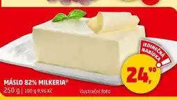 Penny Market MÁSLO 82% MILKERIA nabídka