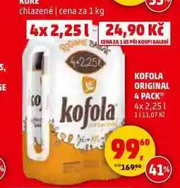 Penny Market KOFOLA ORIGINAL 4 PACK nabídka