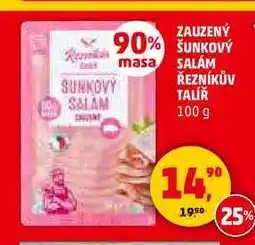 Penny Market ZAUZENÝ ŠUNKOVÝ SALÁM ŘEZNÍKŮV TALÍŘ nabídka