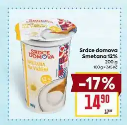 Billa Srdce domova Smetana 12% nabídka