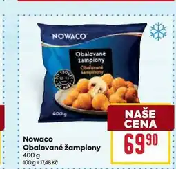 Billa Nowaco Obalované žampiony nabídka