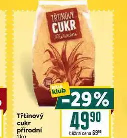 Billa Třtinový cukr přírodní nabídka