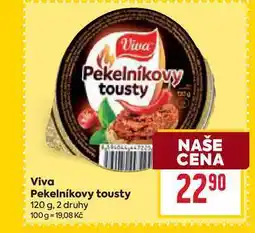 Billa Viva Pekelníkovy tousty nabídka