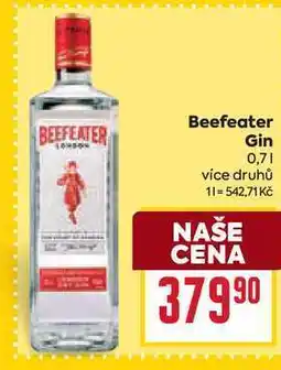 Billa Beefeater Gin nabídka