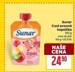 Billa Sunar Cool ovocná kapsička nabídka