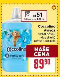 Billa Coccolino Aviváž 51/68 dávek nabídka