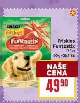 Billa Friskies Funtastix nabídka