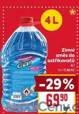 Billa Zimní směs do ostřikovačů nabídka