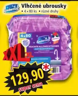 Norma Vlhčené ubrousky nabídka