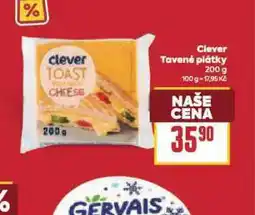 Billa Clever tavené plátky nabídka