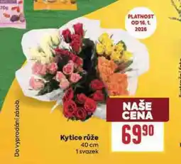 Billa Kytice růže nabídka
