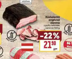 Billa Anglická slanina nabídka