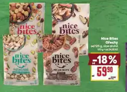 Billa Nice bites ořechy nabídka