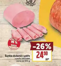 Billa Šunka dušená v páře nabídka