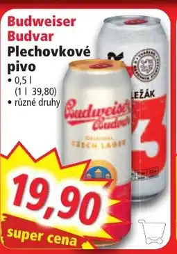 Norma Budweiser Budvar nabídka