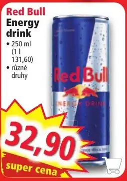 Norma Red Bull Energy drink nabídka