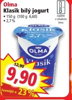 Norma OLMA Klasik bílý jogurt nabídka