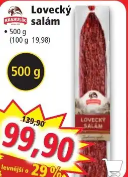 Norma KRAHULIK Lovecký salám nabídka