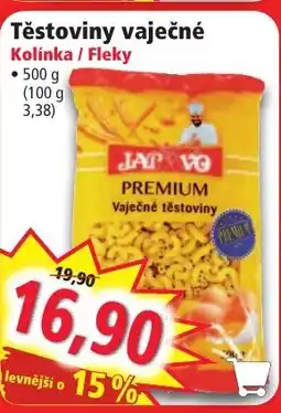 Norma Těstoviny vaječné nabídka