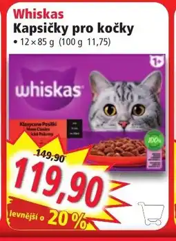 Norma Whiskas Kapsičky pro kočky nabídka
