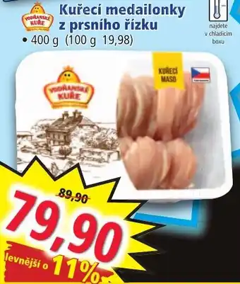 Norma Kuřecí medailonky z prsního řízku nabídka