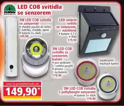 Norma LED COB svítidla se senzorem nabídka