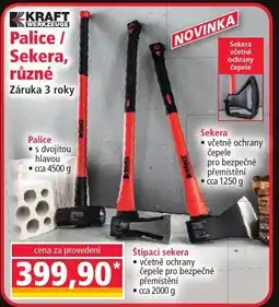 Norma Palice/ Sekera, různé nabídka