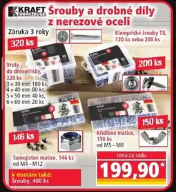 Norma Šrouby a drobné díly z nerezové oceli nabídka