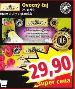 Norma Ovocný čaj nabídka