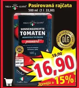 Norma Pasírovaná rajčata nabídka