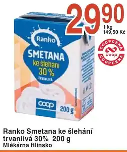 Coop hb Ranko Smetana ke šlehání trvanlivá 30% nabídka