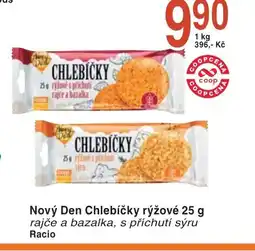 Coop hb Nový Den Chlebíčky rýžové nabídka