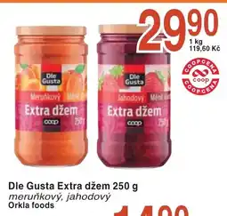 Coop hb Dle Gusta Extra džem nabídka