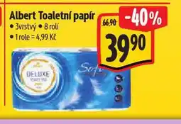 Albert Toaletní papír nabídka