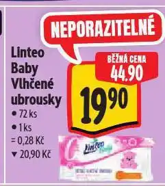 Albert Linteo baby dětské vlhčené ubrousky nabídka