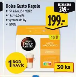 Albert Kávové kapsle dolce gusto nabídka