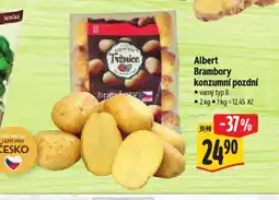 Albert Brambory konzumní pozdní nabídka