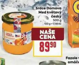 Billa Med květový český nabídka